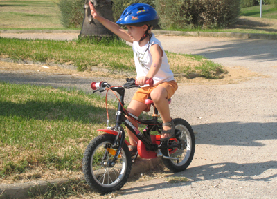 Vélo d'enfant 16 pouces mixte pour l'apprentissage